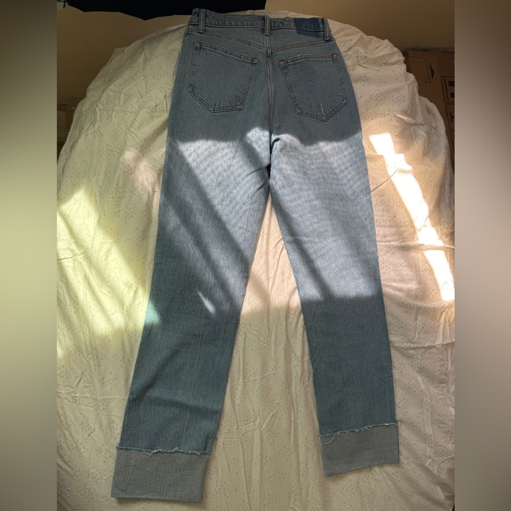 Abercrombie 90s straight ultra high rise jeans